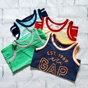 Boys Bundle of Baby Gap Tank Tops